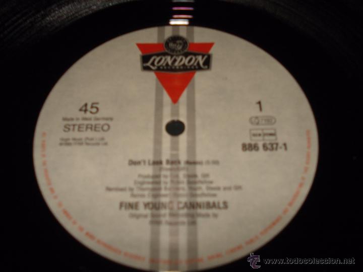 Discos de vinilo: FIVE YOUNG CANNIBALS - DONT LOOK BACK - Foto 2
