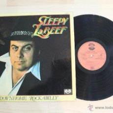 Discos de vinilo: SLEEPY LABEEF DOWNHOME ROCKABILLY LP 1980. Lote 54562704