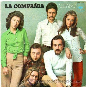 Discos de vinilo: LA COMPA&Ntilde;IA - GITANO + DO&Ntilde;A ASUNCI&Oacute;N - SG 1973 - Foto 1