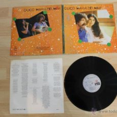 Discos de vinilo: QUICO MARIA DEL MAR LP EN CATALAN HOJA CON CANCIONES 1979 GATEFOLD COVER. Lote 54563667