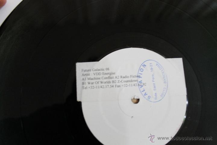 Discos de vinilo: VDD ENERGISE MACHINE CONFLICT MAXI SINGLE WHITE LABEL - Foto 2