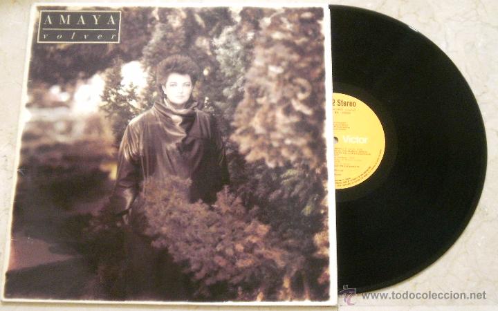 Discos de vinilo: AMAYA VOLVER LP 1986 - Foto 1
