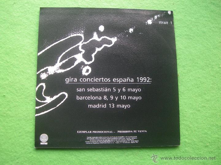 Discos de vinilo: DIRE STRAITS THE BUG  SG SPAIN 1992 PDELUXE - Foto 2