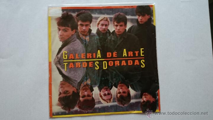 Discos de vinilo: GALERIA DE ARTE - TARDES DORADAS / MEMORIAS DL FUTURO (1985)