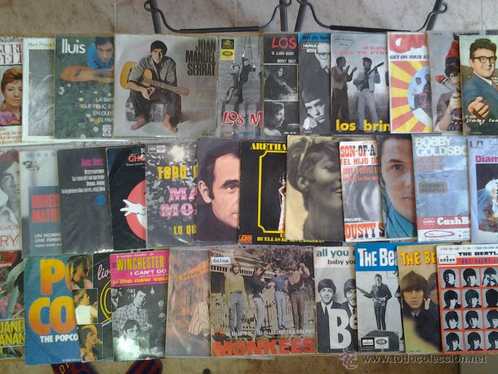 Discos de vinilo: LOTE DE VARIOS SINGLES DE LOS A&Ntilde;OS 60-70-80 - Foto 1