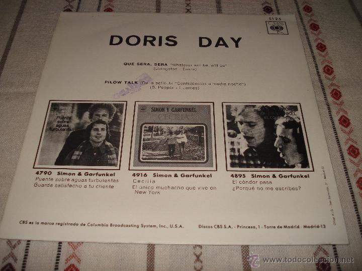 Discos de vinilo: Doris Day - Que Sera Sera - Foto 2