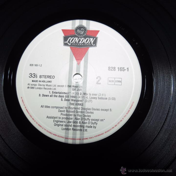 Discos de vinilo: the kinks - uk jive - Foto 3