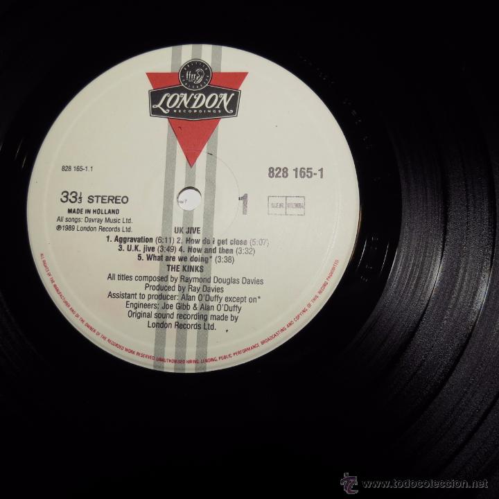 Discos de vinilo: the kinks - uk jive - Foto 4