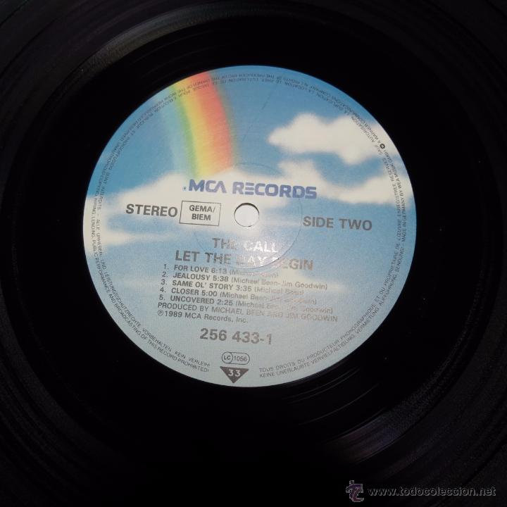 Discos de vinilo: the call - let the day begin - Foto 3