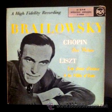 Discos de vinilo: BRAILOWSKY - CHOPIN - LISZT - Foto 1