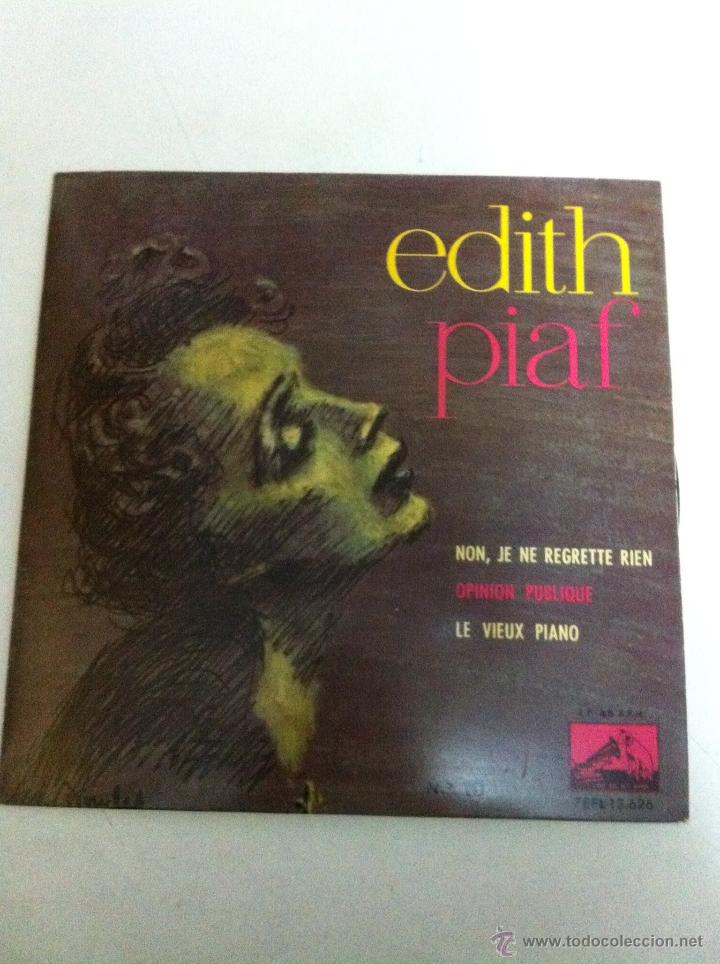 Discos de vinilo: edith piaf - non, je ne regrette rien (1961) - Foto 1