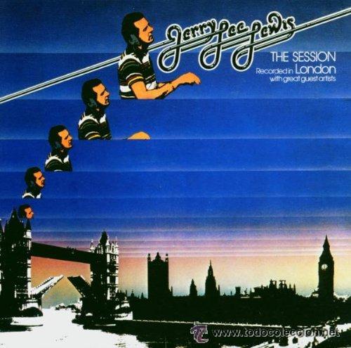 Discos de vinilo: Session, de Jerry Lee Lewis. Directo en Londres en 1974. - Foto 1