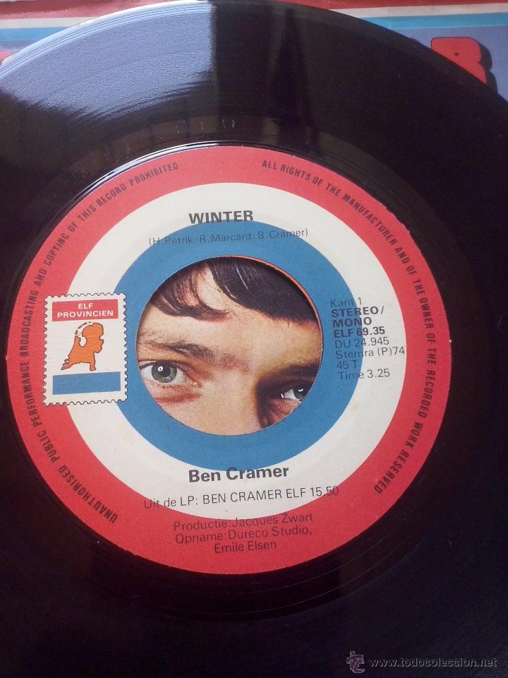 Discos de vinilo: ben cramer- winter- single holland - Foto 3