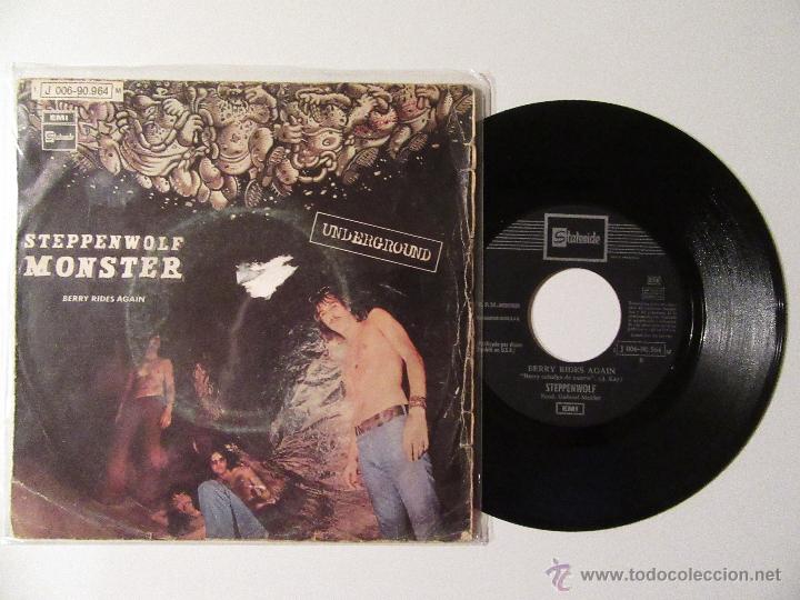Discos de vinilo: STEPPENWOLF * MONSTER * BERRY RIDES AGAIN * SINGLE 1969 - Foto 1