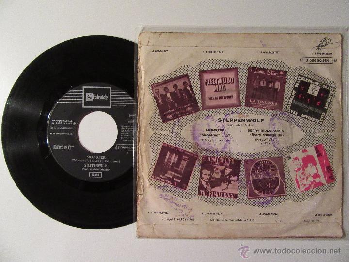 Discos de vinilo: STEPPENWOLF * MONSTER * BERRY RIDES AGAIN * SINGLE 1969 - Foto 2