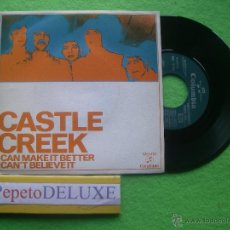 Discos de vinilo: CASTLE CREEK I CAN MAKE IT BETTER SG SPAIN 1991 PDELUXE. Lote 54598721
