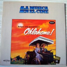 Discos de vinilo: MUSICA LP´S, DISCO VINILO LP BANDA SONORA OKLAHOMA, LA MUSICA EN EL CINE, CON FOLLETO PELICULA. Lote 54605577