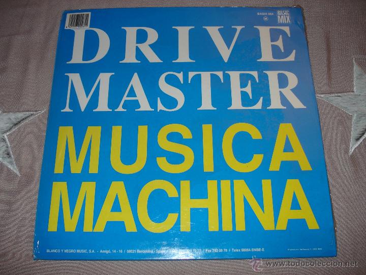 Discos de vinilo: DRIVEMASTER MUSICA MACHINA - Foto 3 - 54612438