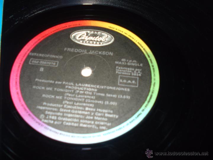 Discos de vinilo: Freddie Jackson ?&ndash; Rock Me Tonight - Foto 2