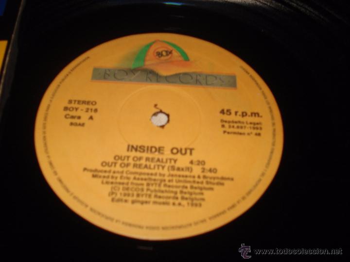 Discos de vinilo: INSIDE OUT- OUT OF REALITY - Foto 2