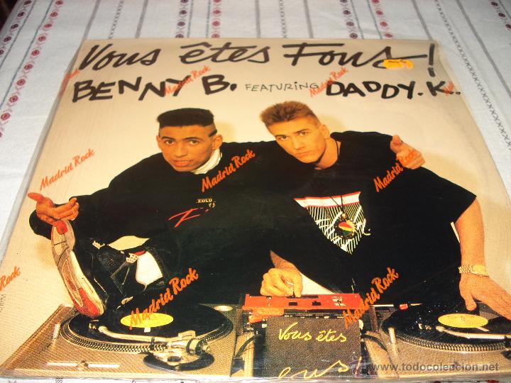 Discos de vinilo: Benny B Featuring Daddy. K. &ndash; Vous Etes Fous - Foto 1