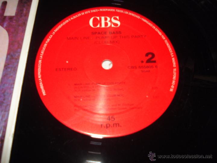 Discos de vinilo: Space Bass ?&ndash; Main Line - Foto 2