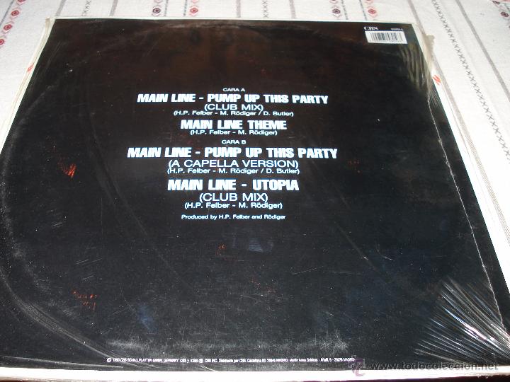 Discos de vinilo: Space Bass ?&ndash; Main Line - Foto 3
