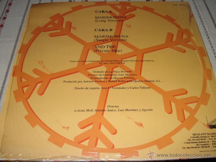 Discos de vinilo: MARIMORENA - Foto 3