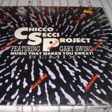Discos de vinilo: CHICCO SECCI PROJECT - MUSIC THAT MAKES YOU SWEAT. Lote 54628879