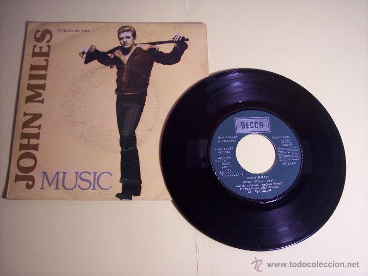 Discos de vinilo: SINGLE JOHN MILES (MUSIC) DECCA-1976 - Foto 2