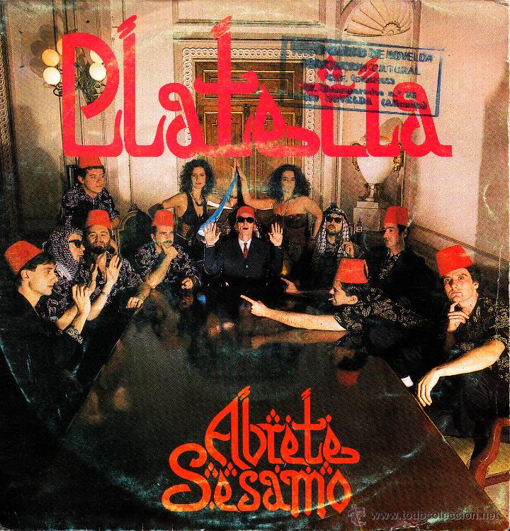 Disques de vinyle: PLATERIA-EL PADRE ANTONIO Y EL MONAGUILLO ANDRES + AMERICANOS SINGLE VINILO 1990 SPAIN