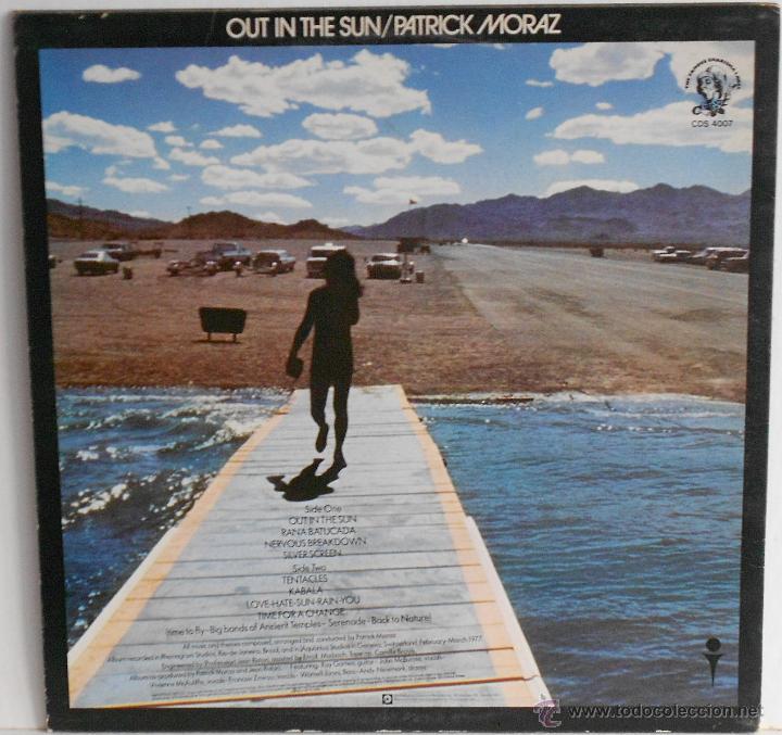 Discos de vinilo: PATRICK MORAZ - OUT IN THE SUN (INGLATERRA-1977) - Foto 2