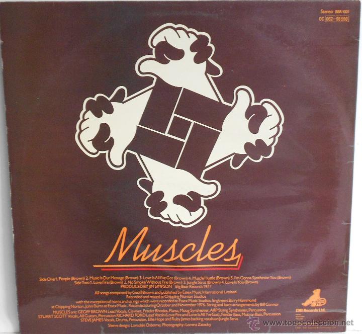 Discos de vinilo: MUSCLES - MUSCLES (INGLATERRA-1976) - Foto 2