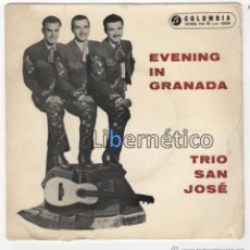 Discos de vinilo: TRIO SAN JOSÉ. EVENING IN GRANADA. HISPAVOX 1959