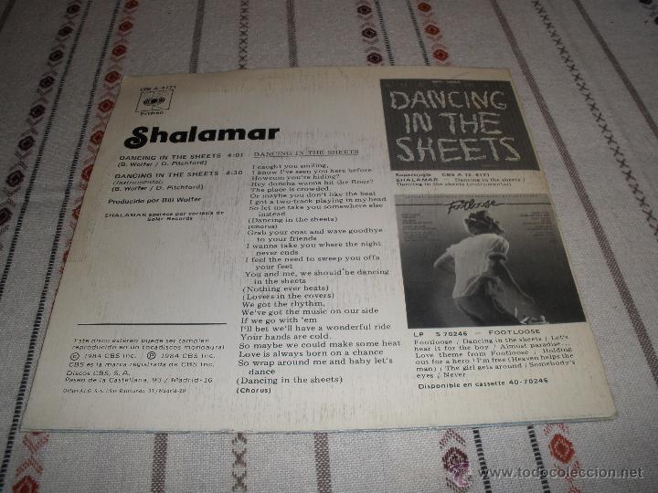 Discos de vinilo: SHALAMAR - DANCING IN THE SHEETS - Foto 2