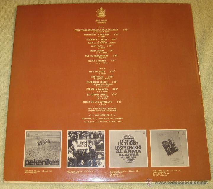 Discos de vinilo: LO MEJOR DE LOS PEKENIKES LP 1973 - Foto 2