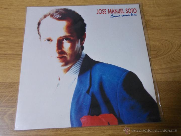 Discos de vinilo: JOS&Eacute; MANUEL SOTO. COMO UNA LUZ - Foto 1