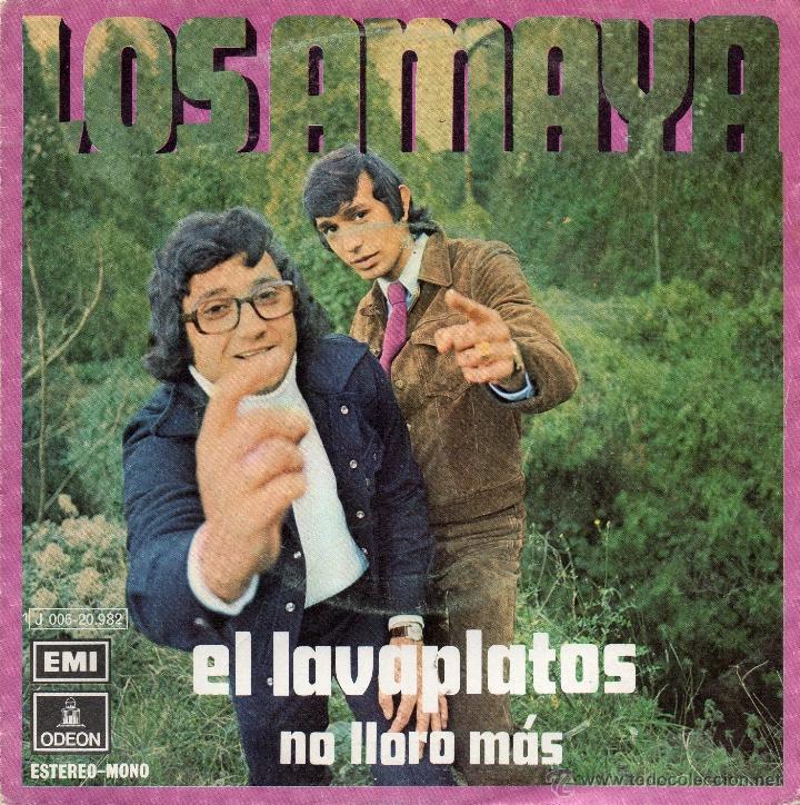Discos de vinilo: LOS AMAYA - EL LAVAPLATOS - SINGLE - Foto 1