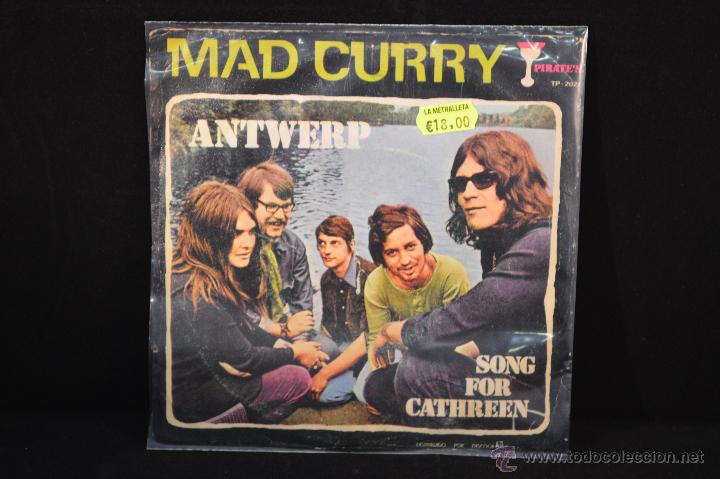 Discos de vinilo: MAD CURRY - ANTWERP / SONG FOR CATHREEN - SINGLE - Foto 2