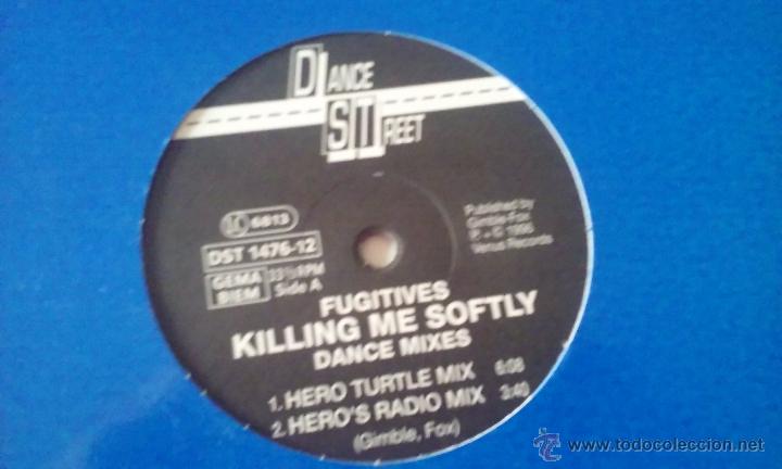 Discos de vinilo: Fugitives - Killing Me Softly (Dance Version) - 1996 - Foto 1