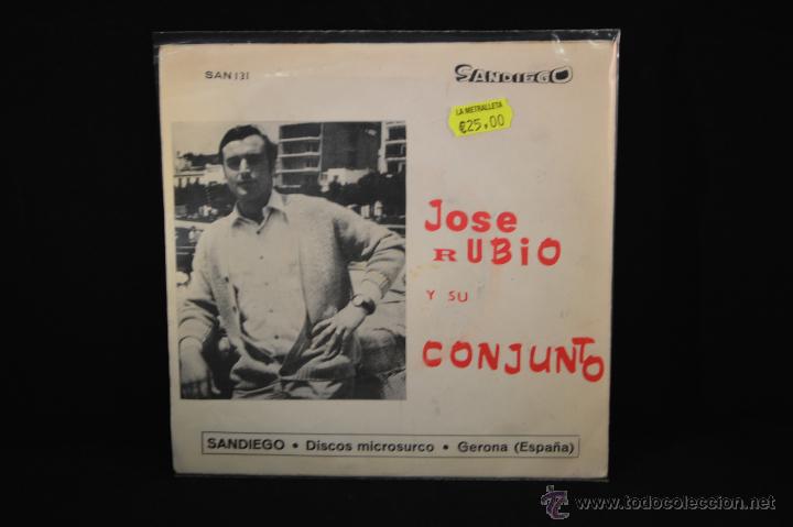 Discos de vinilo: JOSE RUBIO Y SU CONJUNTO - BODA HIPPY +3 - EP - Foto 2