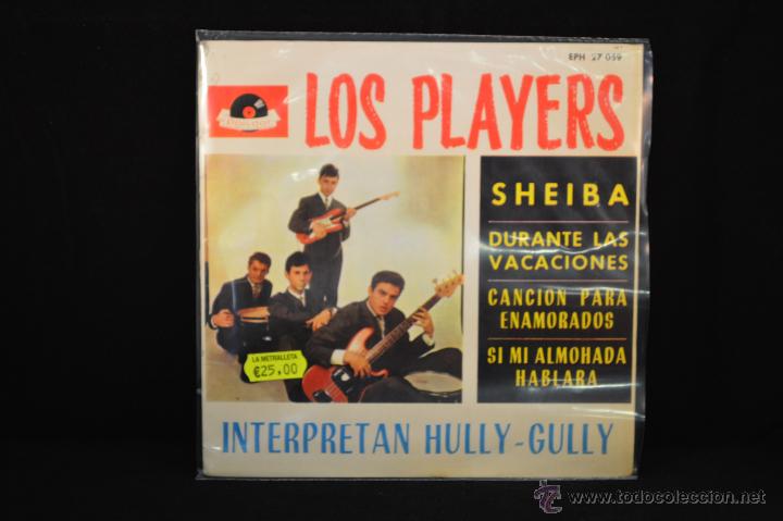 Discos de vinilo: LOS PLAYERS - SHEIBA +3 - EP - Foto 1