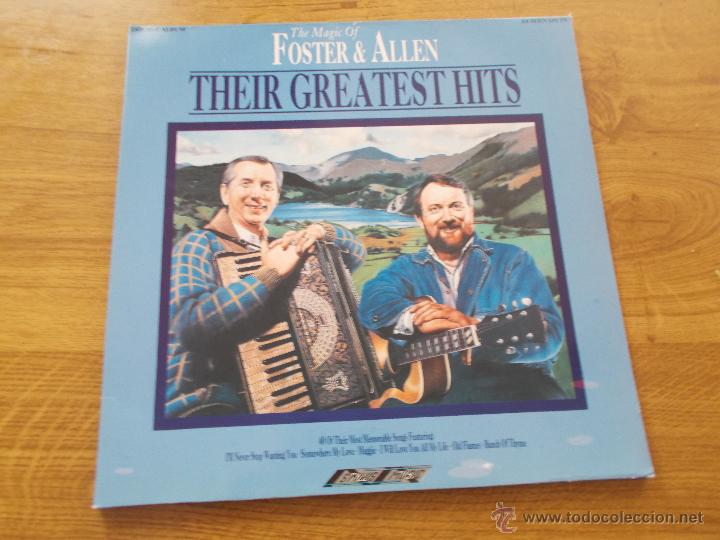 Dischi in vinile: THE MAGIC OF FOSTER & ALLEN. THEIR GREATEST HITS. CONTIENE 2 LPS