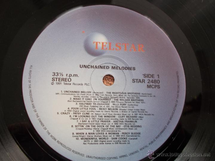 Discos de vinilo: UNCHAINED MELODIES. - Foto 2