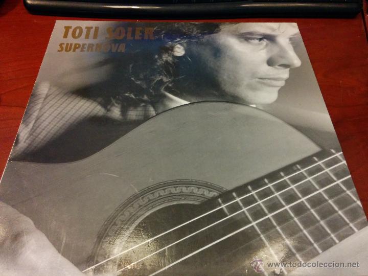 Discos de vinilo: Toti Soler - Supernova       - Lp 1988 - - Foto 1