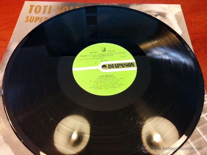 Discos de vinilo: Toti Soler - Supernova       - Lp 1988 - - Foto 3