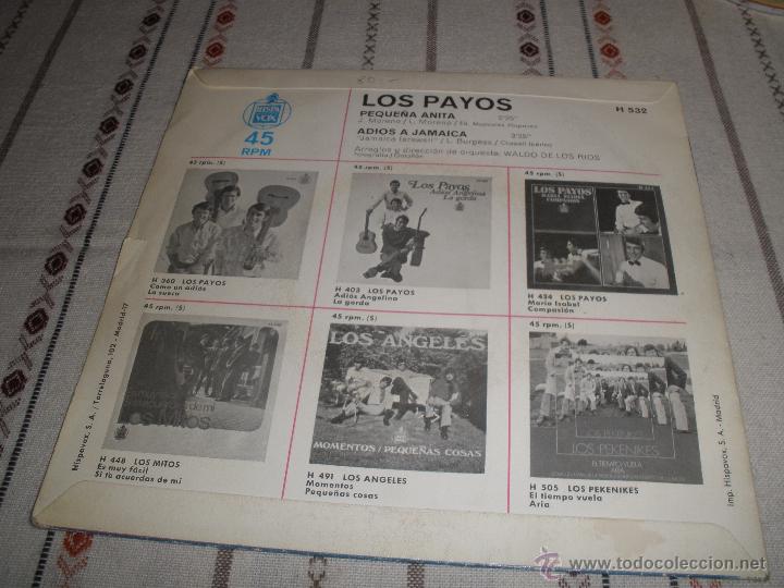 Discos de vinilo: los payos peque&ntilde;a anita - Foto 2