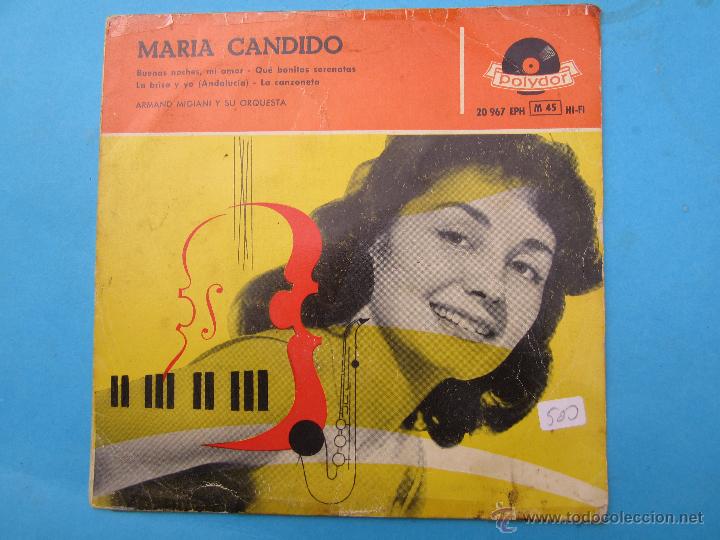 Discos de vinilo: maria candido, 1958 - Foto 2