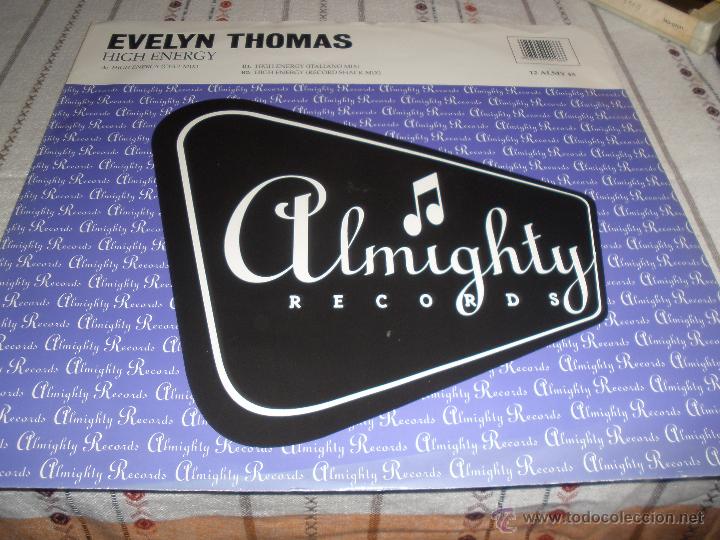Discos de vinilo: Evelyn Thomas - High Energy - Foto 1