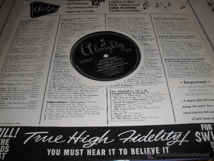 Discos de vinilo: Evelyn Thomas - High Energy - Foto 2